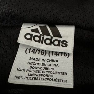 adidas Black raincoat